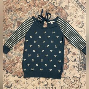 LC Lauren Conrad Kids Sweater with Bow Design